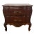 Vintage White Furniture French Provincial Style Mahogany Nightstand For Sale
