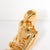 Mid-Century Gold-Plated Ceramic Sculpture of a Reclining Man Signed Jaru For Sale - Image 12 of 14