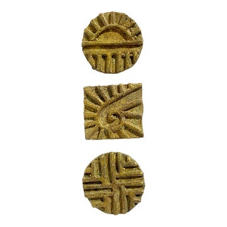 African Akan - Asante Gold-Weights From the Gold Coast (Ghana) Set of 3 For Sale