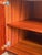 Brown Rosewood Sideboard Credenza Low Storage Unit With Tapered Legs Denmark 1960s For Sale - Image 8 of 10
