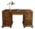 National Mt. Airy Burlwood Campaign-Style Desk For Sale