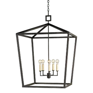 Currey & Company Denison Black Grande Lantern