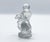 1980s Lady with a Fawn Figurine in Crystal, 1980s For Sale - Image 5 of 15