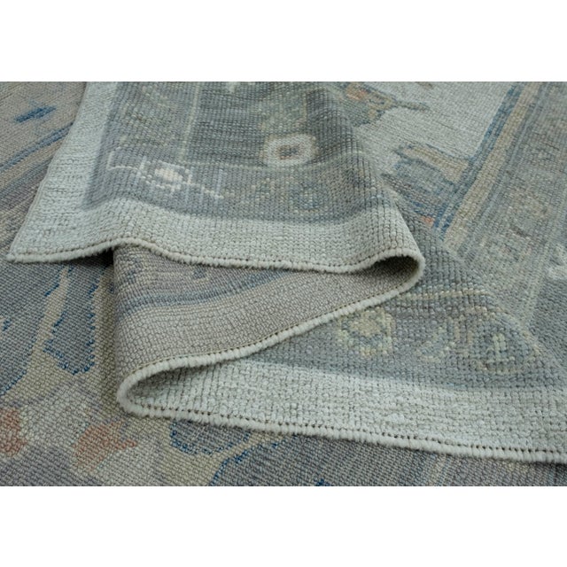 Textile Turkish Oushak Rug 10'1" x 13'9" #18617 For Sale - Image 7 of 8