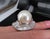 Late 20th Century Rare 18mm South Seas Pearl & 3.63ct Diamond Platinum Ring, 32gr Size 5.75 For Sale - Image 10 of 18