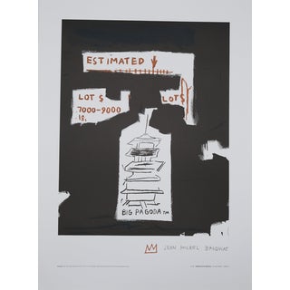 Jean-Michel Basquiat, Big Pagoda, Lithograph For Sale