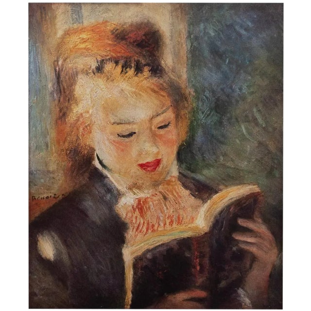 1950s After Auguste Renoir "Girl Reading", First Edition Photogravure For Sale