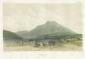 D'Urville, Illustration of Bridgewater Tasmania in Australia, 1850, Print