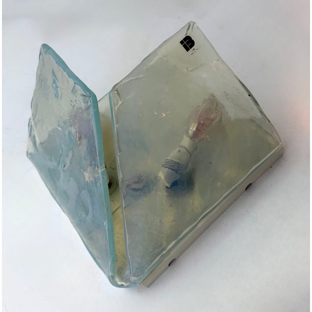 1970s 1970s Italy Sconces Butterfly Opal Murano Glass by Itre - Set of 5 For Sale - Image 5 of 13