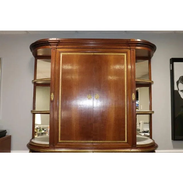 Wood 19th Century French Louis XVI Style Cabinet Signed Linke with Ormolu Mounts For Sale - Image 7 of 13