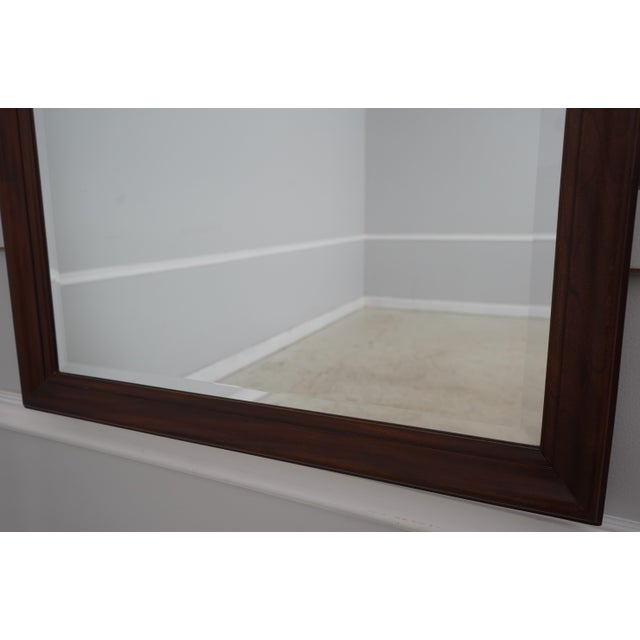 Ethan Allen 18th C Mahogany Wall Mirror For Sale In Philadelphia - Image 6 of 13