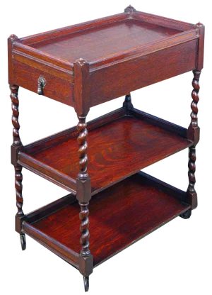French Shelf in Oak, 1800s