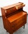 Mid Century Danish Modern Secretary Desk Teak Pull Out Drawers Office Vintage Vg For Sale - Image 9 of 11