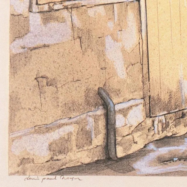 Signed lower left, 'Denis Paul Noyer' (French, b. 1940) and created circa 1975. A finely-detailed, silver point and...