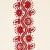 Traditional Sample - Schumacher Theodora Embroidery Fabric in Red For Sale - Image 3 of 5