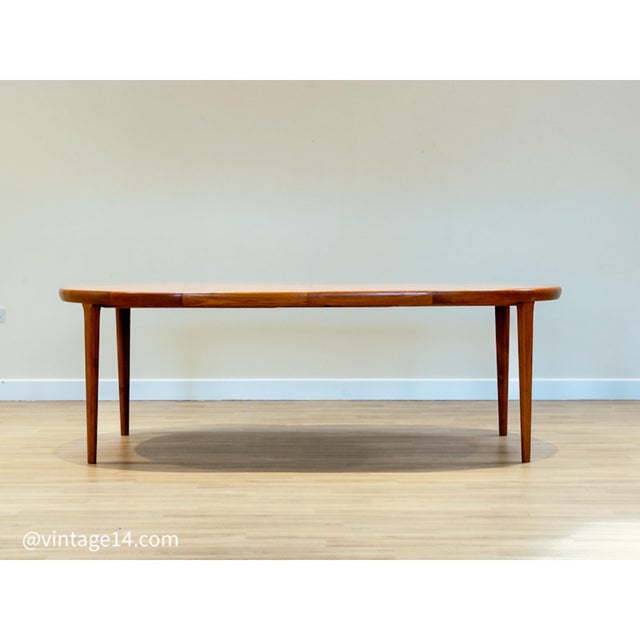 Mid-Century Modern Danish Double Extending Teak Dining Table by VV Møbler for Heals, 1960s For Sale - Image 17 of 17