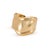 Modern Tiffany & Co. Elsa Peretti 18k Yellow Gold 43mm Small Bone Cuff Bangle Bracelet For Sale - Image 3 of 8