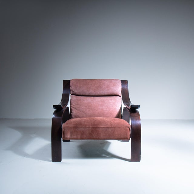 Mid-Century Modern Woodline Armchair by Marco Zanuso for Arflex, 1964 For Sale - Image 3 of 10