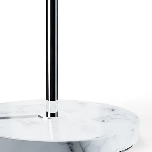 Glass Chrome J14 Tall Floor Lamp from Disderot For Sale - Image 7 of 9