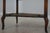 Theodore Alexander Leather Top 2 Tier Mahogany Triangle Table For Sale In Philadelphia - Image 6 of 12