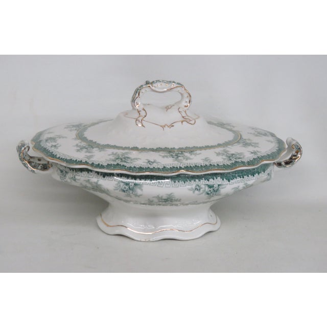 This lovely Lidded Serving Dish / Turreen is made of vitreous china. Manufactured by John Maddock & Sons, this gorgeous...