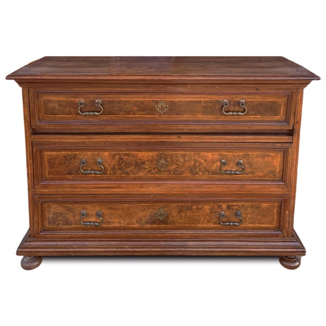 17th Century Italian Chest of Drawers with Secretary For Sale - Image 16 of 18