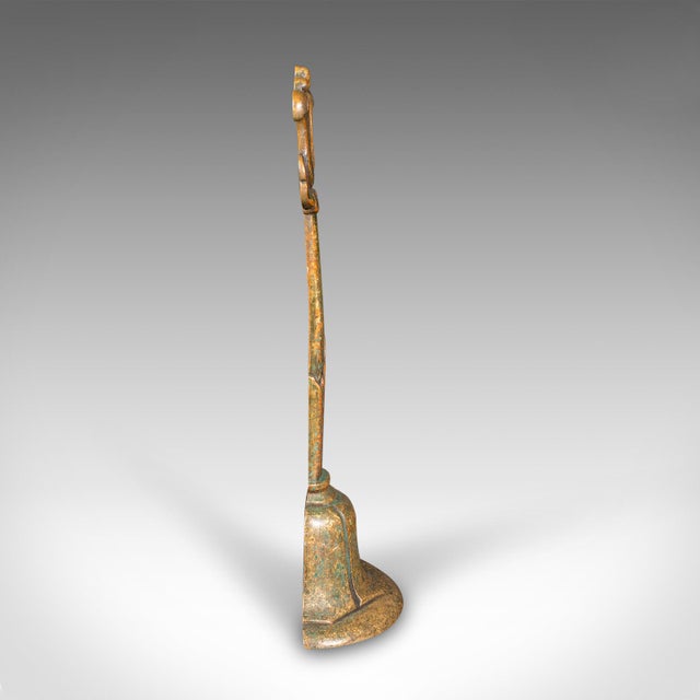 Traditional Antique Decorative Doorstop, Dutch, Brass, Door Porter, Georgian, Circa 1800 For Sale - Image 3 of 9