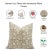 Fabdivine Indian Block Print Cushion Cover 14x14 Inch Duck Canvas-Manikarnika For Sale - Image 4 of 4