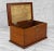 Traditional Antique Traditional Mahogany Double Hinged Storage Box For Sale - Image 3 of 11