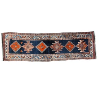 Antique Serapi Runner , 3′2″ × 10′2″ For Sale