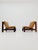 Mid-Century Modern Lounge Chair in Leather and Wood by Carl Straub, 1960s For Sale - Image 3 of 17