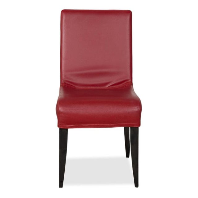 ISIS Leather Chairs from Wittmann, Set of 6 For Sale - Image 10 of 11