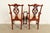 Baker Furniture Chippendale Carved Mahogany Dining Chairs, Set of Six For Sale - Image 13 of 15