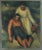 1940s 1940s - R. Perrin Mother & Child French Oil on Canvas Religious Painting For Sale - Image 5 of 5