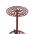 An antique country store broom display rack, manufactured by S. C. Tatum Co. around 1885. Crafted from a robust cast iron...