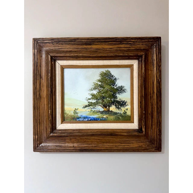 Vintage oil painting on canvas by Lotti Avila of Jefferson, Texas (Dec 6, 1943 – Mar 14, 2024). Avila's professional art...