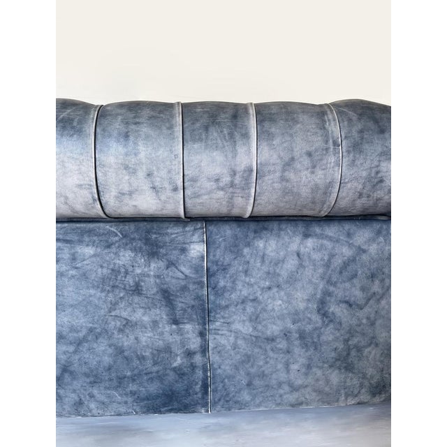 Chesterfield-Style Leather Sofa, 1990s For Sale - Image 9 of 14