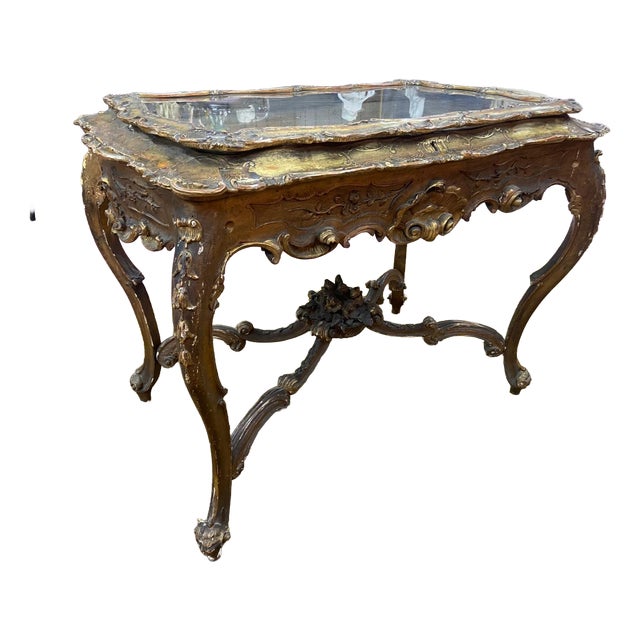19th Century Napoleon Showcase Table, 1810 For Sale
