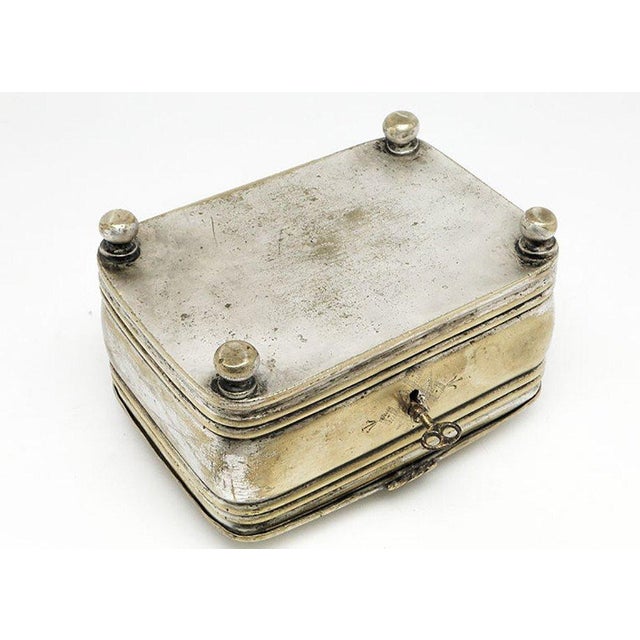 The confectionery was made of plated brass in the Henneberg Brothers' factory in Warsaw in the 80s of the nineteenth...