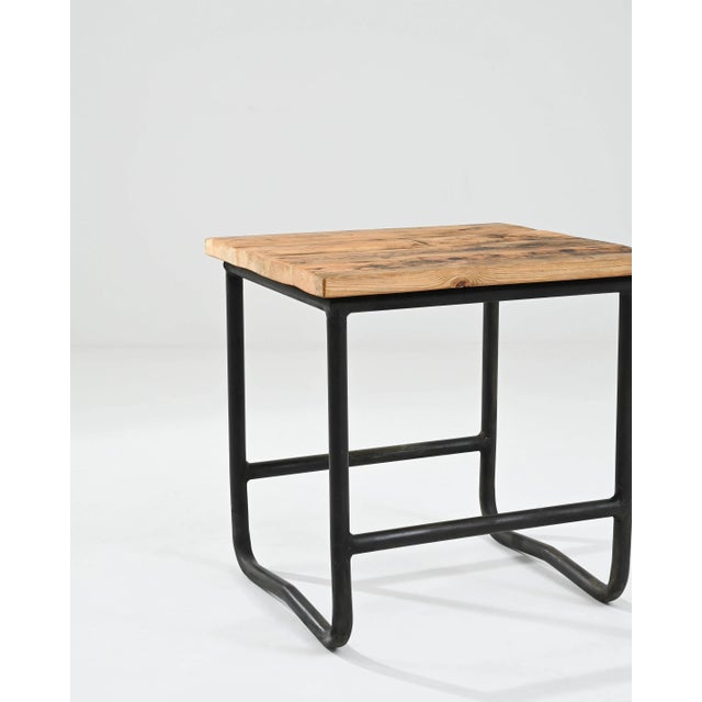 20th Century Central European Metal Side Table For Sale - Image 4 of 13