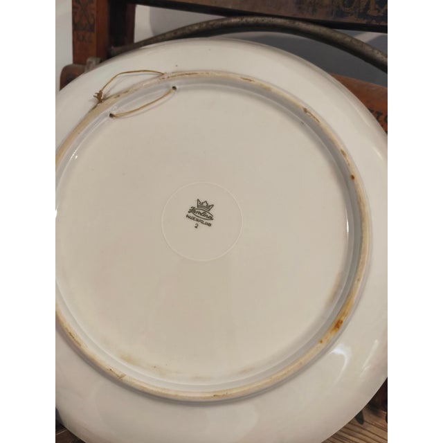 Karolina Decorative Plate in Porcelain, 1960s For Sale - Image 6 of 10