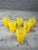 Vintage / Mid Century Modern Blendo West Virginia Glass Yellow Pitcher and Glasses - 7 Piece Set For Sale - Image 11 of 13