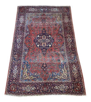 Bellwether Rugs Vintage Kashan - 4'3" X 6'5"