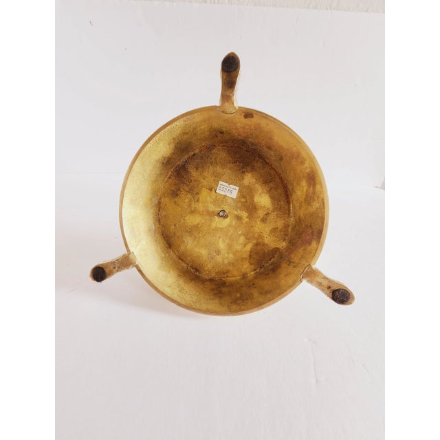 Vintage Wildwood Brass Koi Fish Candle Holders-A Pair For Sale - Image 11 of 12