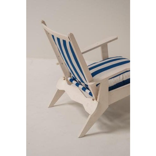 French Riviera Style Wooden Relax Chairs, Set of 2 For Sale - Image 13 of 17
