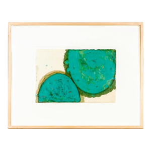 Byoung Yong Lee Abstract Mixed Media Gouche + Watercolor - 1992