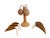 Mario Lopez Torres Vintage Split Reed Palm Tree Table Lamp For Sale - Image 4 of 11