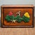 1980s Carved Hardwood Sliding Box With Bone Inlay — Botanical Leaf & Berry Motif For Sale - Image 5 of 9