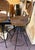 Mid-Century Modern Mid Century Danny Ho Fung Style Wrought Iron Rattan Barstools, Counter Stools For Sale - Image 3 of 9