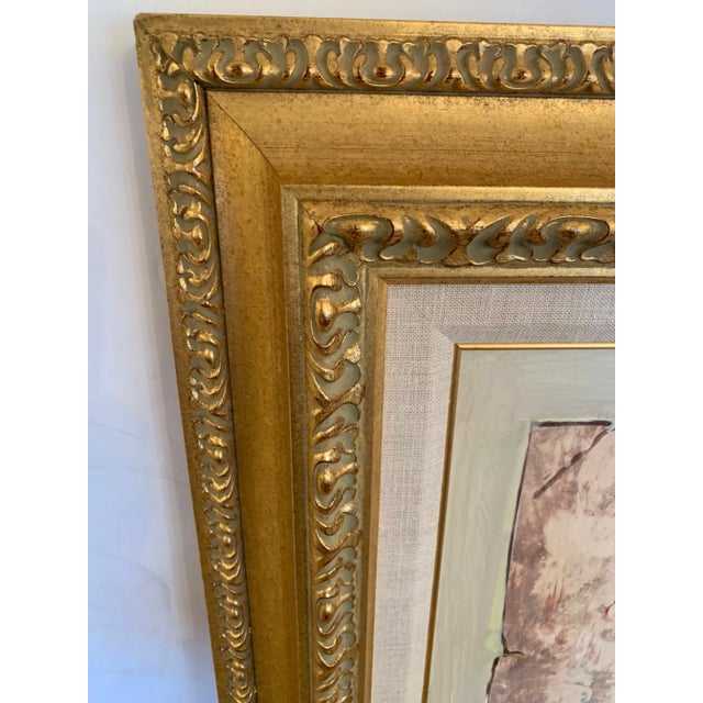 1980s Figurative Painting by Listed Artist Michel Moreau For Sale - Image 4 of 13